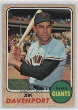 1968 Topps High # Jim Davenport #525 0ll