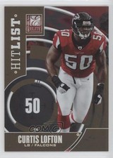 2011 Donruss Elite Hit List Gold 306/999 Curtis Lofton #6 x6g