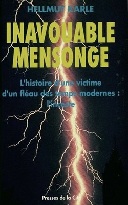 Inavouable mensonge - Hellmut Karle - V214943
