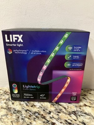 LIFX Smart 40'' Lightstrip 8 Color Zones - LZ3TV1MUS (E10032398) New