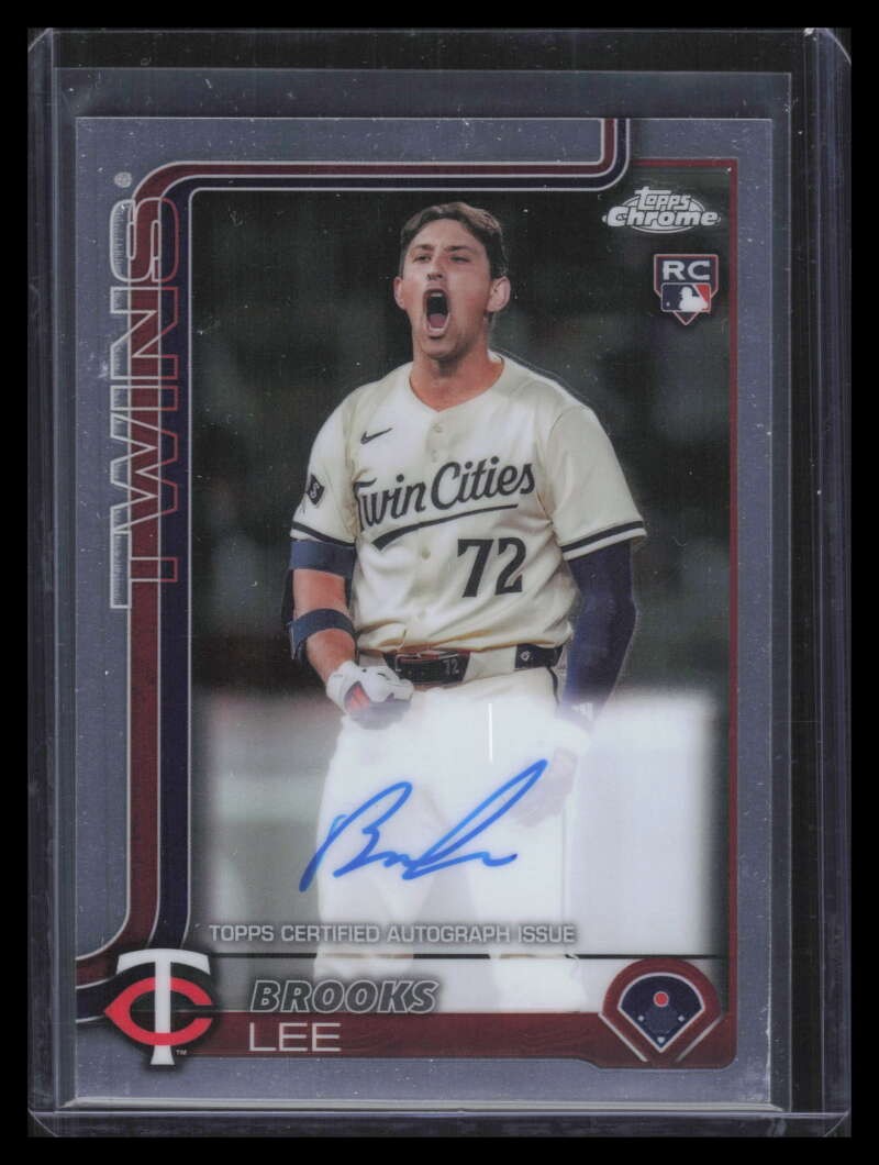 2025 Topps Chrome Rookie Autographs RABL Brooks Lee Rookie Auto