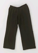 Women's High-Rise Sweatpants Wild Fable Ebony Elastic Waist L Straight Legs NWT