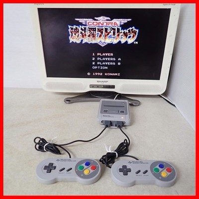 Nintendo Classic Mini Super Famicom Console Set Tested HDMI AC Adapter SNES