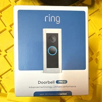 Ring Doorbell Pro 2 Satin Nickel Video Doorbell 3D Motion, Wi-Fi, Alexa