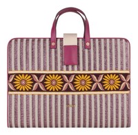 Oilily Libbya Laptop Sleeve Laptoptasche Tasche Mauve Orchid Violett Beige Neu