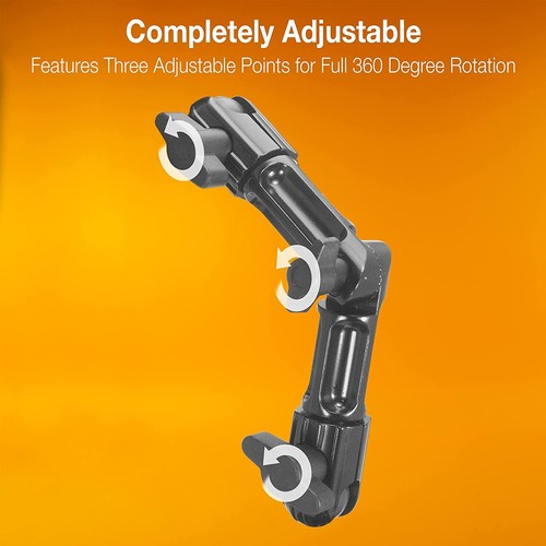 Brazo de aluminio multiángulo iBOLT FixedPro 360 de 7 pulgadas para soportes de 20 mm - Imagen 3 de 4