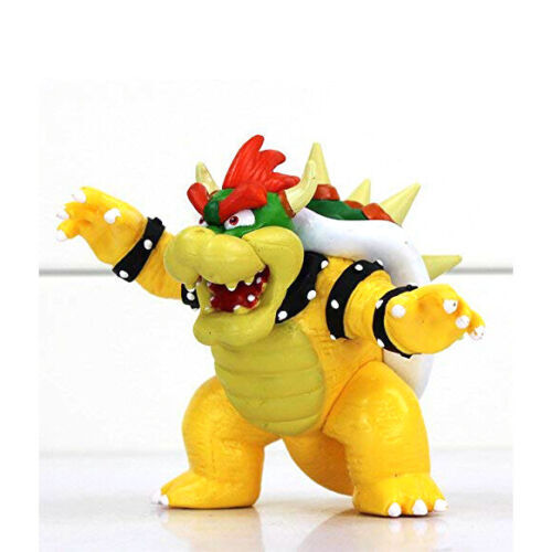 Figurine de Dessin Animé Super Mario Bros Bowser Koopa pour Enfant, Jouet  de 8cm en PVC, Modèle de Collection, Cadeau de Noël - AliExpress