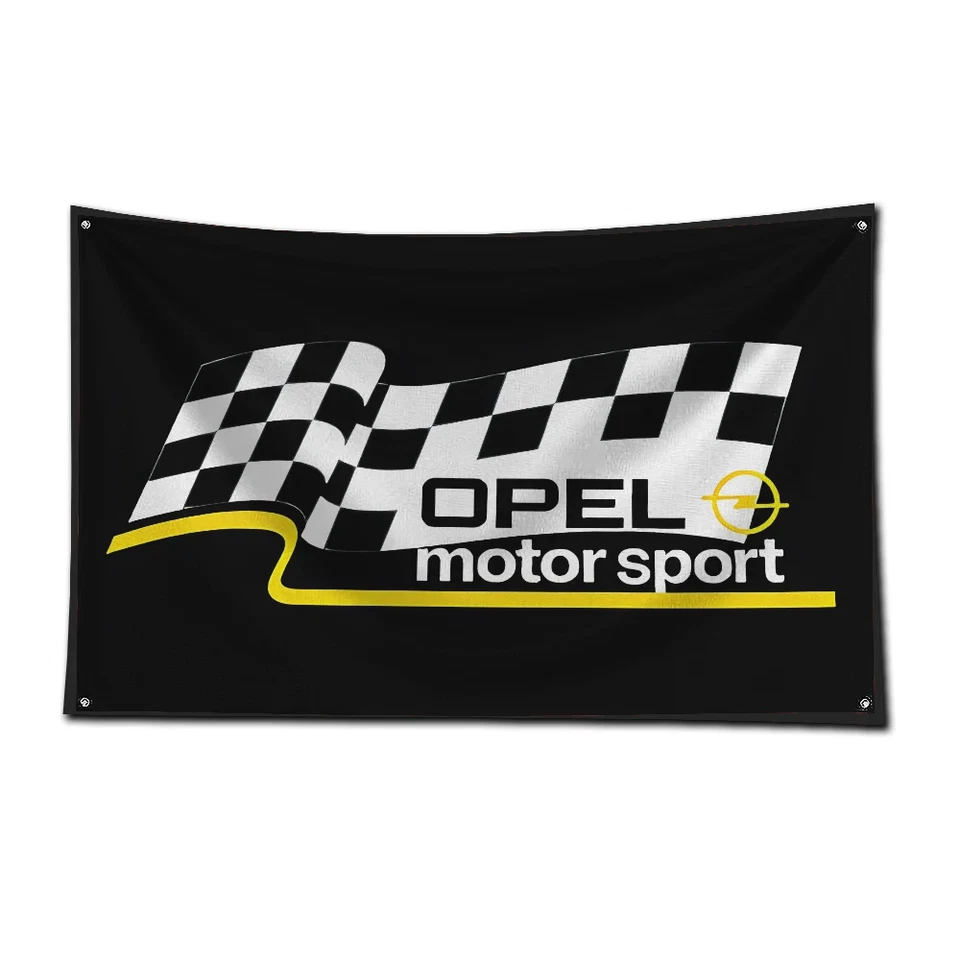 Opel fFag original advertising 3X5FT white new vectra experience freedoms car — 第 4/4 张图片