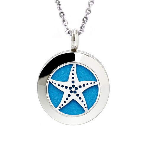 Collar Colgante Aroma Acero Inoxidable 20mm Perfume Aceite Esencial Difusor - Imagen 73 de 93