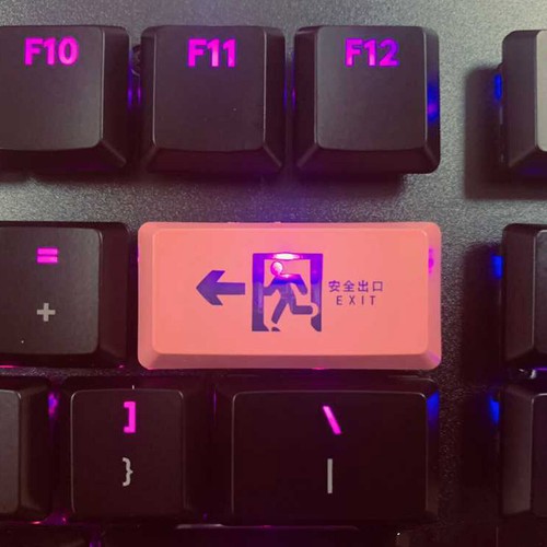 For Logitech G915/913 G813 G913TKL Keyboard Backspace Keycaps Backlit ABS KeyCap - 第 5/12 張圖片