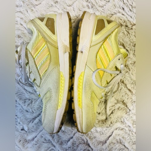 Adidas Originals ZX 8000 Yellow Tint Orange Pulse Yellow H02119 Men’s Size 6.5 - Imagen 4 de 11