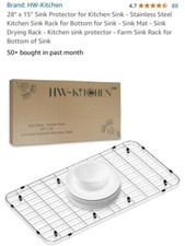 HW Kitchen Sink Grate 28x15