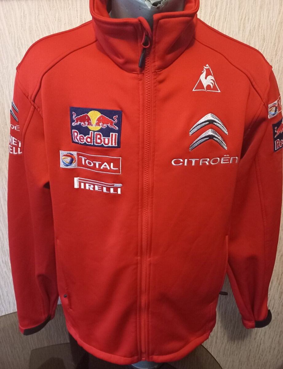 Le Coq Sportif Red Bull Citroen racing rally jacket (Size S/M)