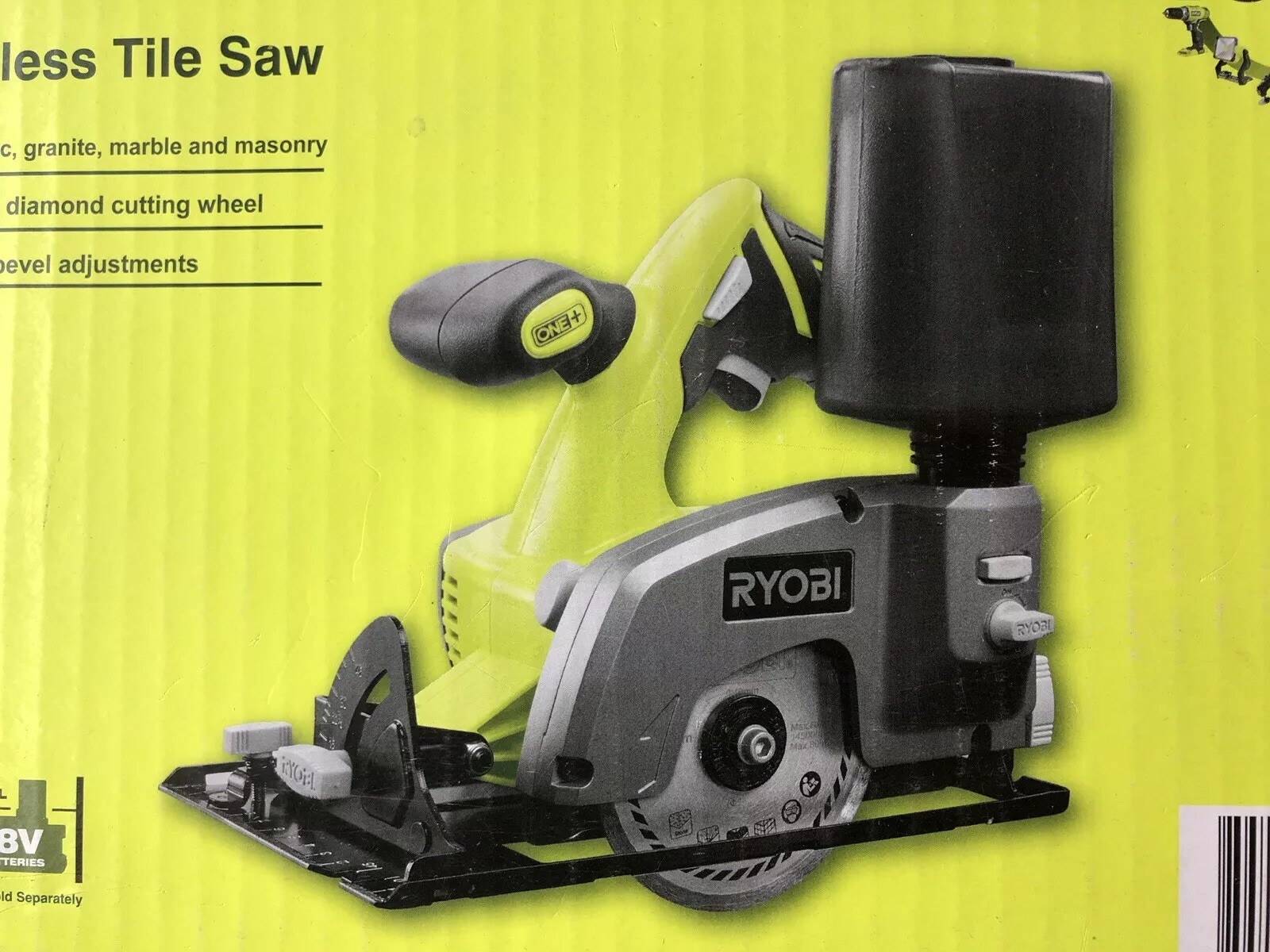 Ryobi Tile Saw One+ 18V 4\