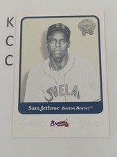 2001 Fleer Greats of the Game #57 Sam Jethroe Boston Braves
