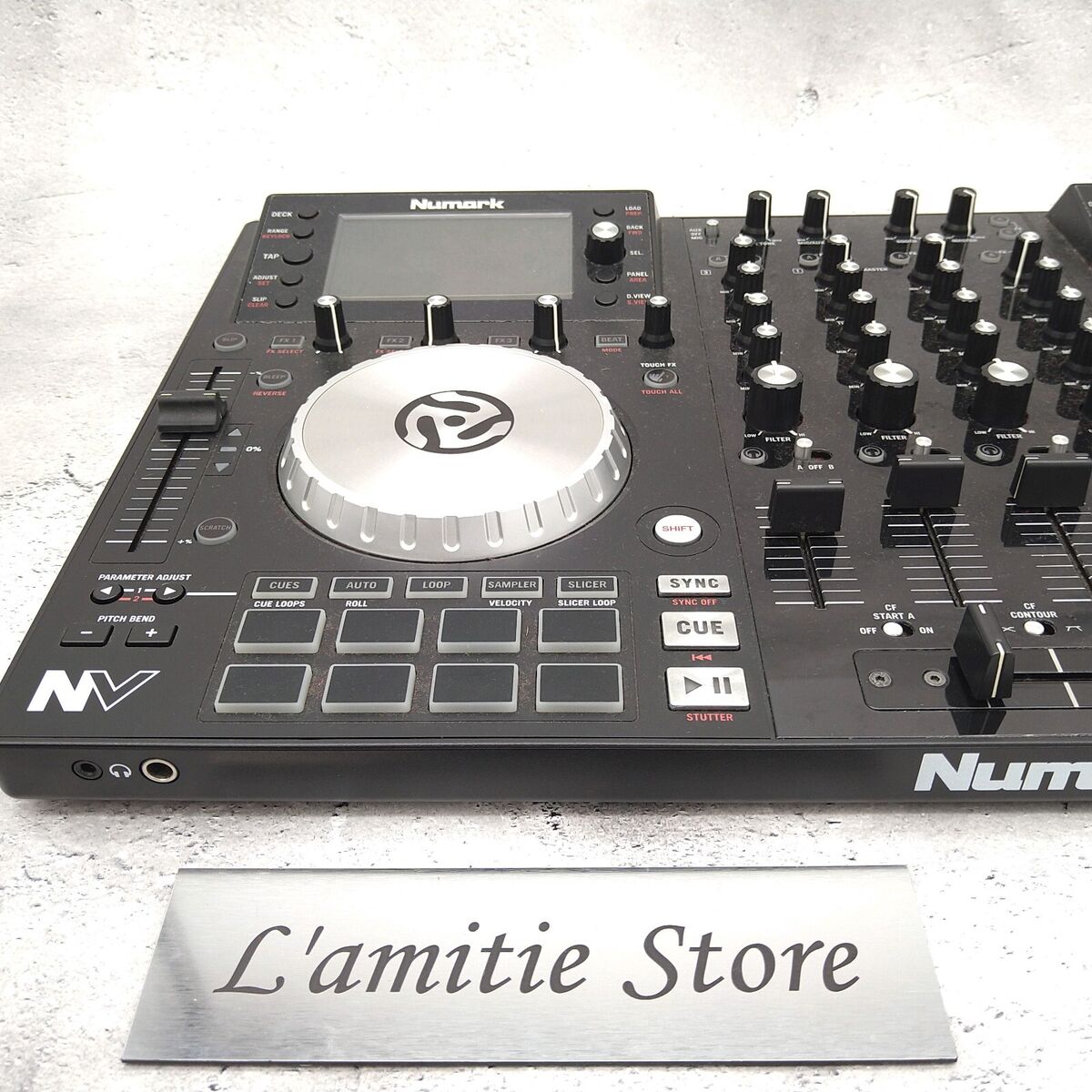 Numark NV 4-Deck Dual-Display USB DJ Controller Used Tested | eBay