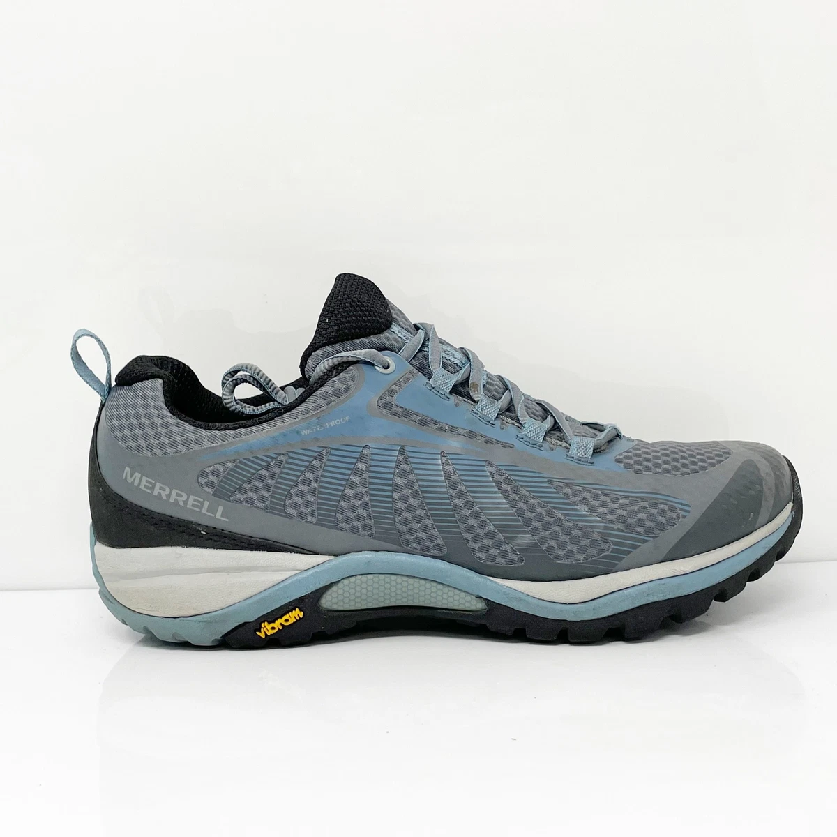 Merrell Womens Siren Edge 3 J034446W Gray Running Shoes Sneakers
