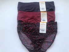 NWT Warners No Pinching, No Problems Hi Cut Panties 5138J Size S 5 3 PAIRS