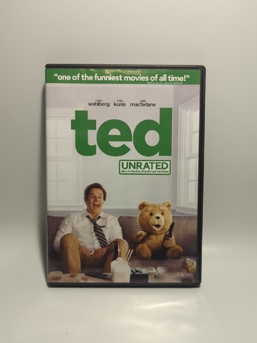 Ted - DVD Unrated Mark Wahlberg Seth McFarlane Universal 2012 Light Scratches - 第 1/3 張圖片