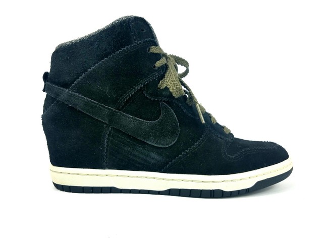 women's nike dunk sky hi wedges