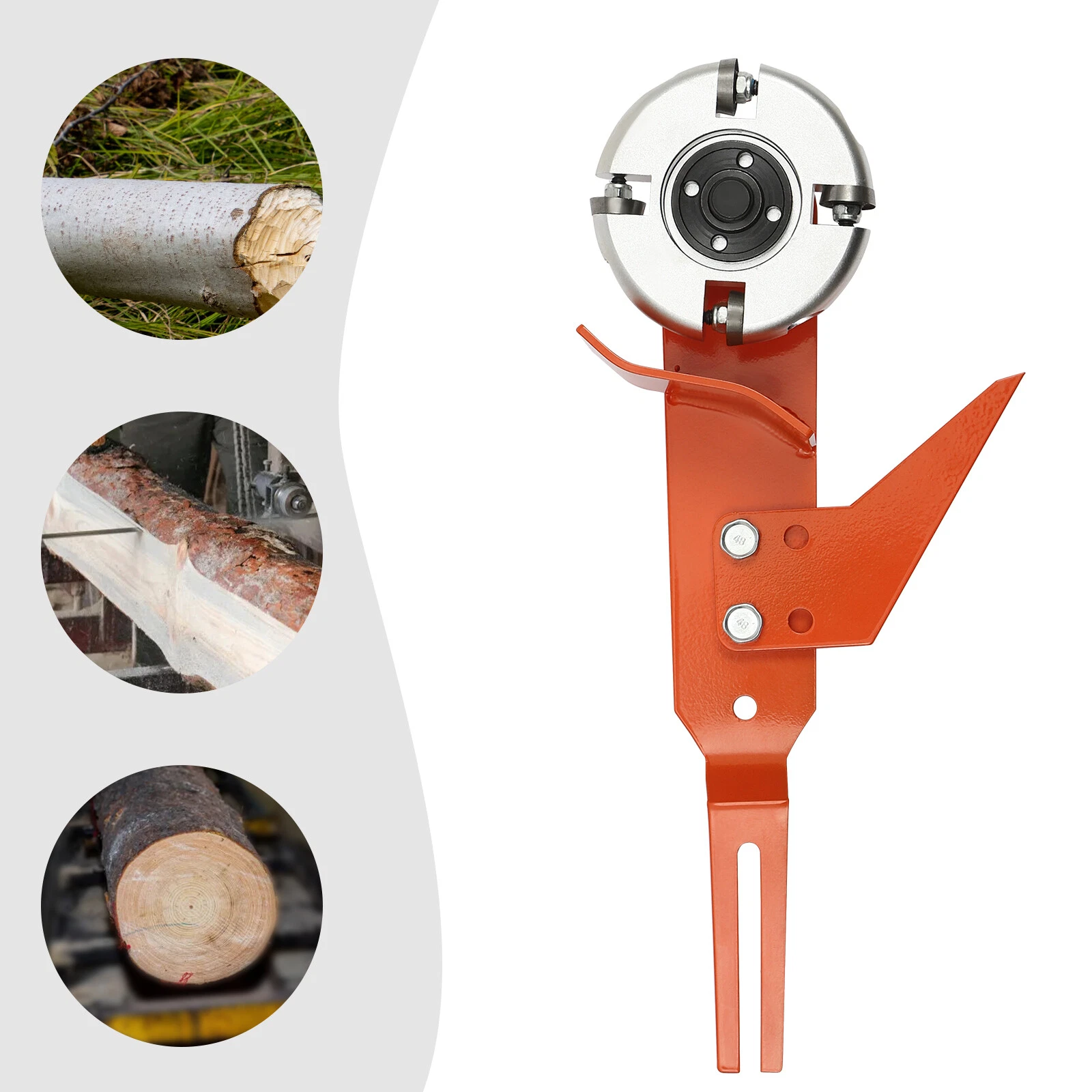 For HUSQVARNA Chainsaw Carving Mill Attachment Log Debarker Peeler Notcher