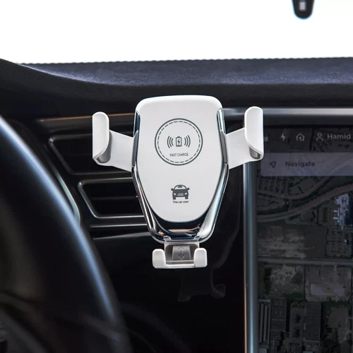 15W Car Wireless Charger Charging Automatic Mount Clamping Suction Phone Holder - Picture 10 of 19