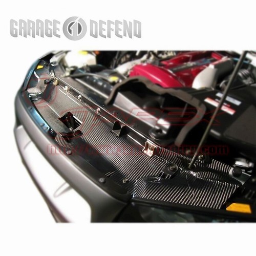 GARAGE DEFEND GT Cooling Panel Carbon Type-CFRP for SKYLINE GT-R BNR34 - Picture 2 of 3