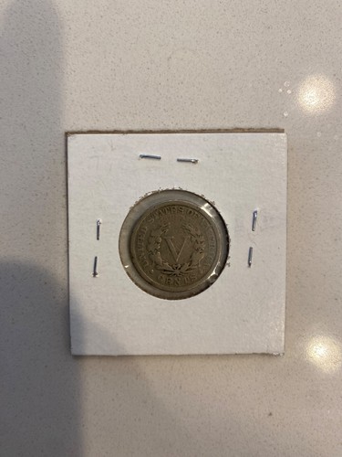 1911 Liberty Head 5 Cents V Nickel United States Silver Coin - Picture 2 of 2