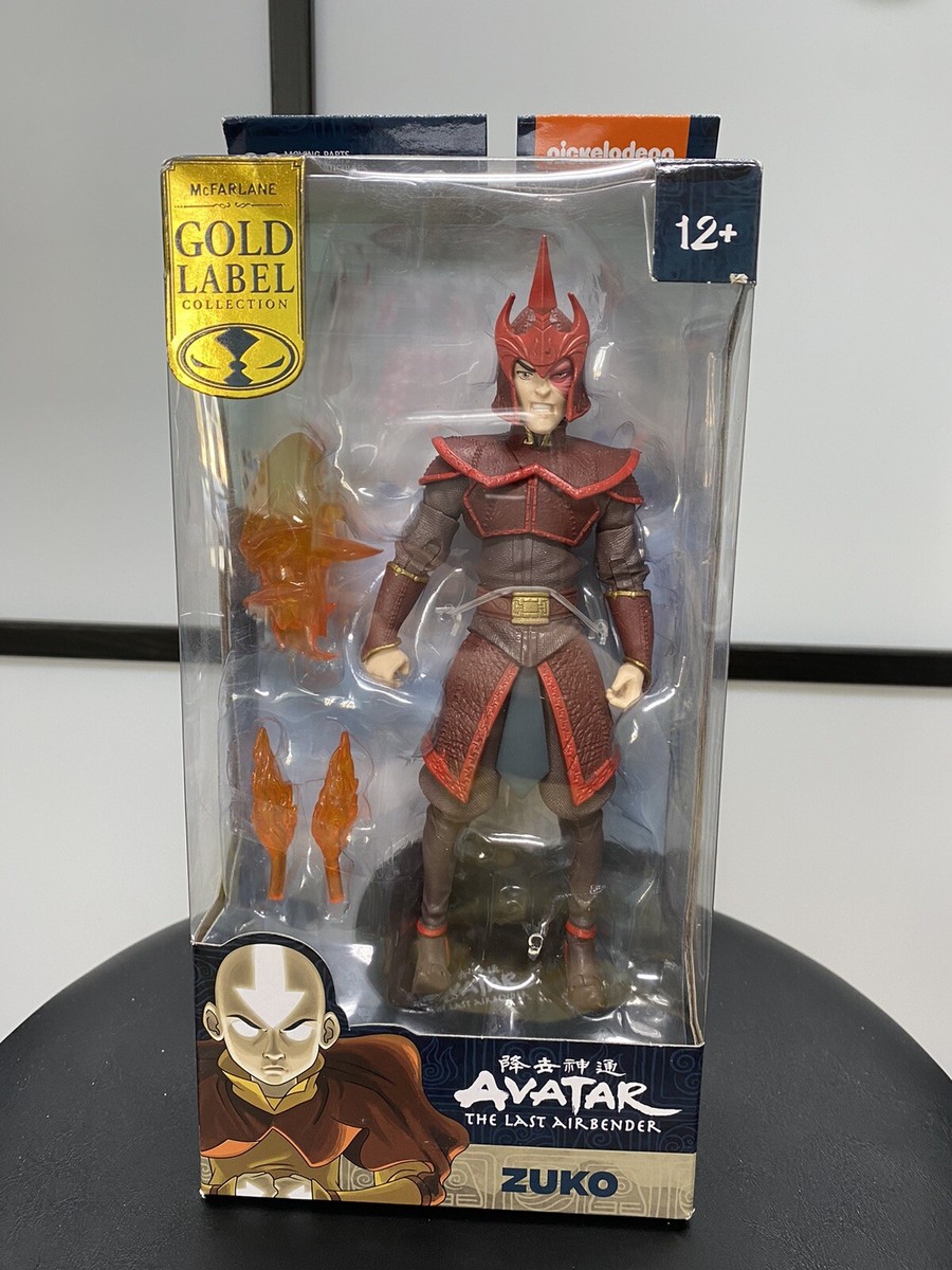  Avatar: The Last Airbender Prince Zuko 7 Action Figure with  Accessories : McFarlane The Last Airbender: Everything Else