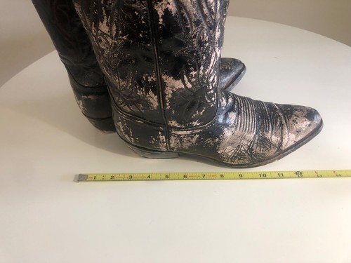 Austin Sculpture Cowboy Boots “Western Wonder” Wild West - Picture 17 of 21