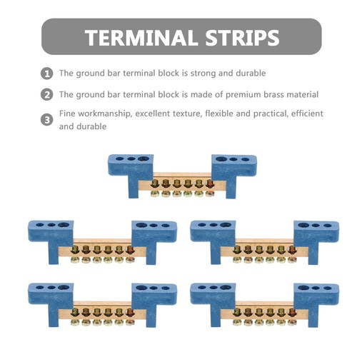 Scatola Distribuzione Blocco Auto Terminali 5pz Terminali Auto - Foto 12 di 12