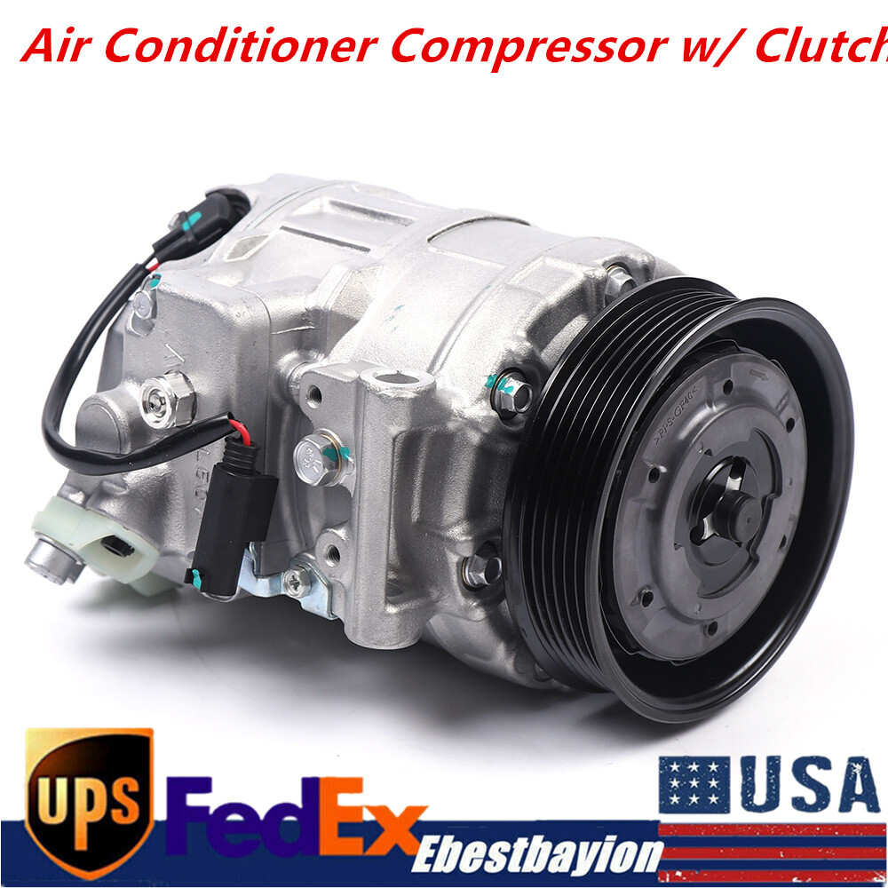 Air Conditioner Compressor W/ Clutch 7SEU16C For BMW 325i 328i 330i 2006-2013