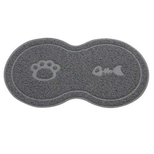 Alfombra de alimentación para mascotas perros cachorros gatos almohadilla linda cama de PVC tazón de comida mantel Reino Unido - Imagen 15 de 71