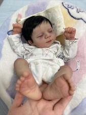 19" Reborn Baby Doll Hand-Rooted Hair Lifelike Weighted Pascale Newborn Boy Girl