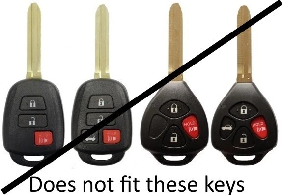 2 Pk Smart Key Fob Remote Energizer KeyFob Battery CR2032 Fits TOYOTA - Image 3 of 3