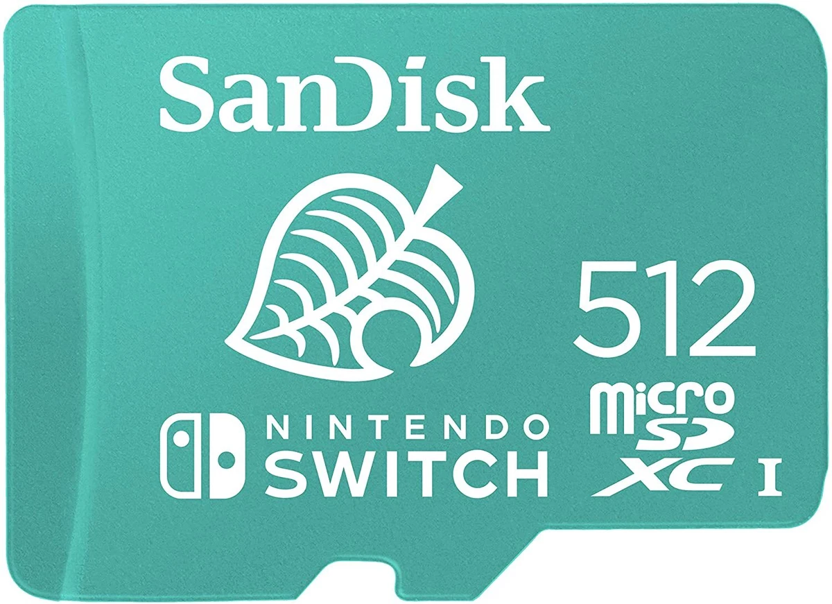 Carte mémoire flash SanDisk Micro SD Nintendo Switch 512 Go 1 To