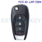 LXP-T004 Remote Key Fob for Chevrolet Trailblazer 2021 2022 Cruze 2019 433MHz