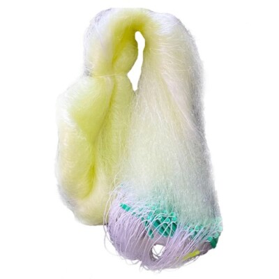 Strong Fishing Net Monofilament Nylon Network  Yellow Twine Gill Net Red Filet