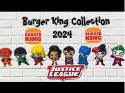 Burger King 2024 DC Justice League The Joker Figure Kids Meal Toy