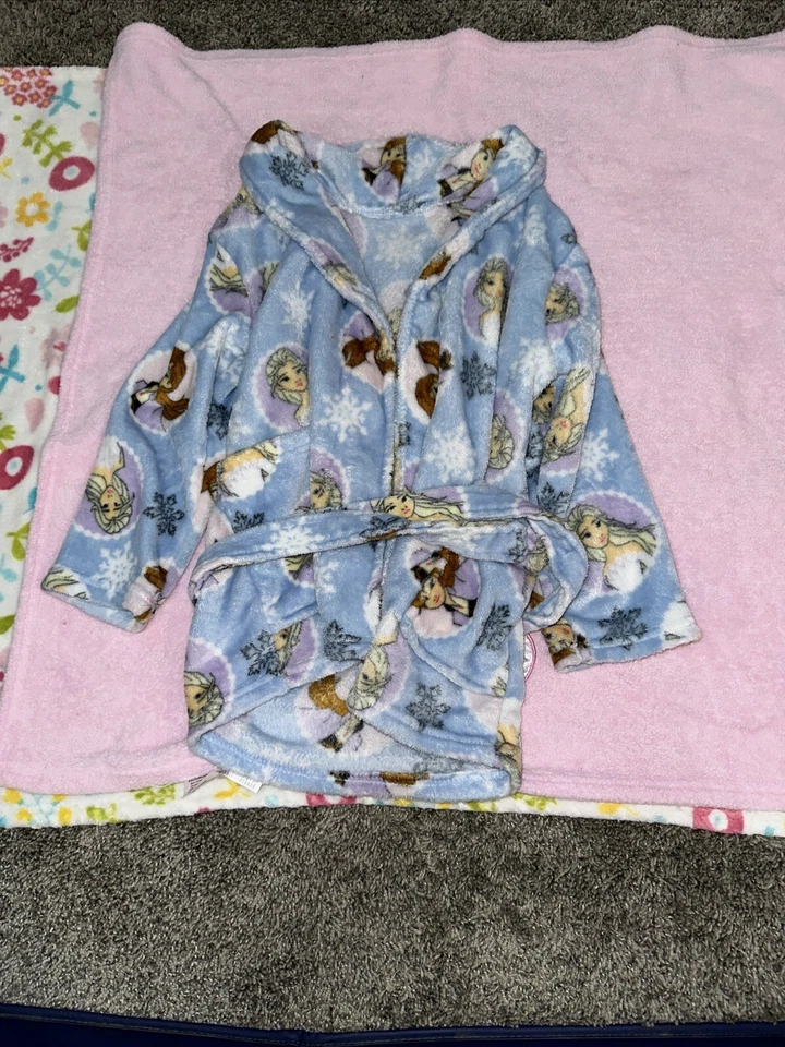 Roupão de Banho Nickelodeon Meninas JoJo Siwa Tamanho 6, Disney Frozen Banheiro Tamanho 4 Mais - Imagem 4 de 4