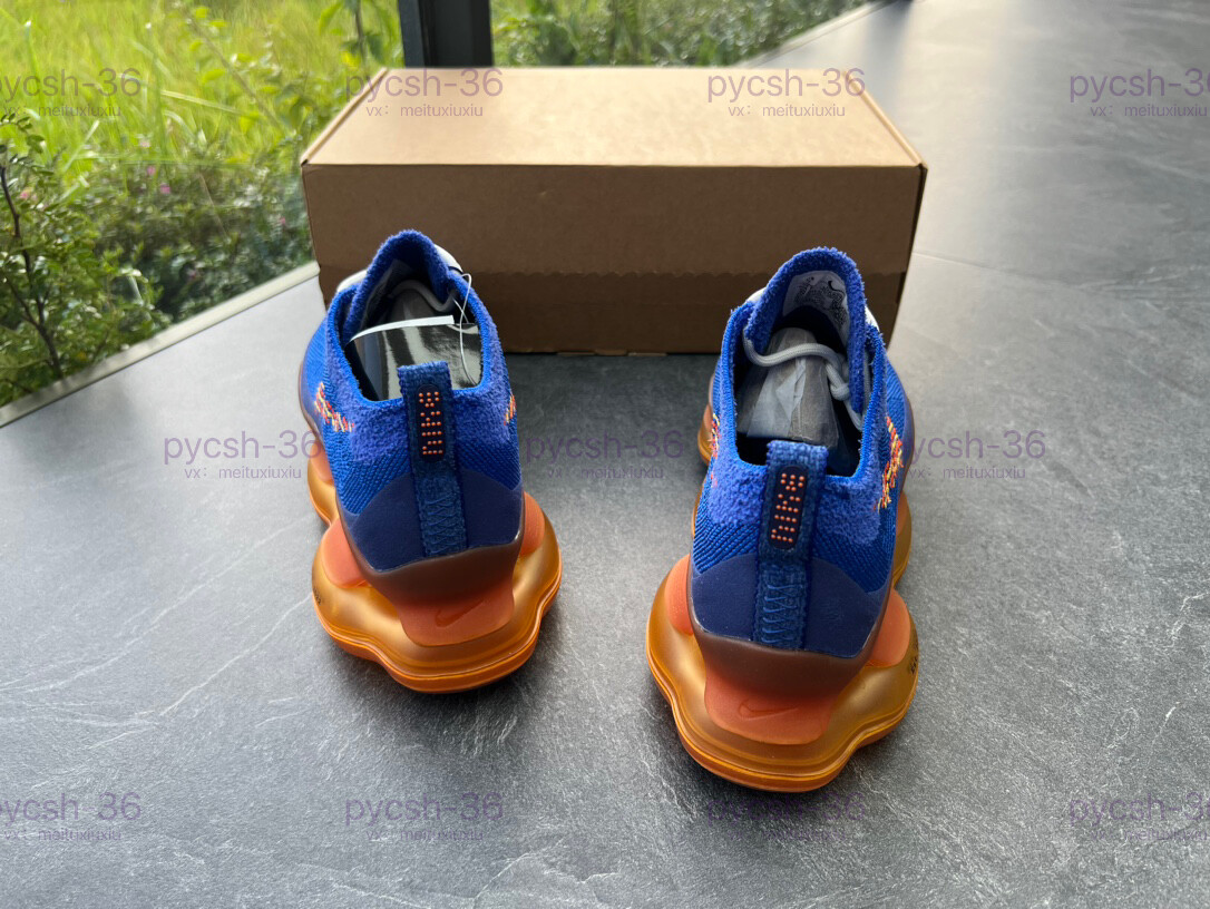 Nike Air Max Scorpion FK Blue Gold (DX4768-400) Men's Sneakers | eBay