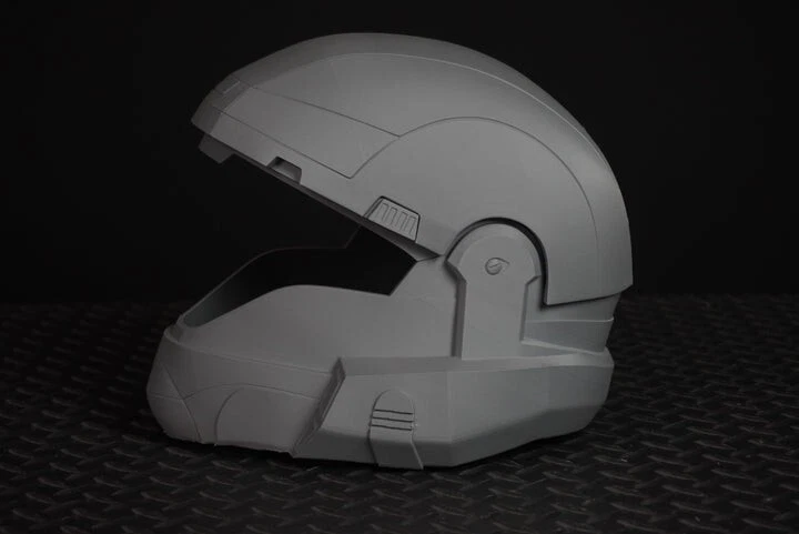 Accesorio de casco hágalo usted mismo crudo para disfraz Halo 3 ODST | Escala para adaptarse Foto 3 de 4