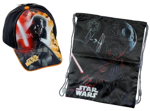 Cappello estivo con Visiera STAR WARS + Sacca zaino zainetto a sacco Star  Wars | eBay