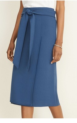 tie waist wrap skirt