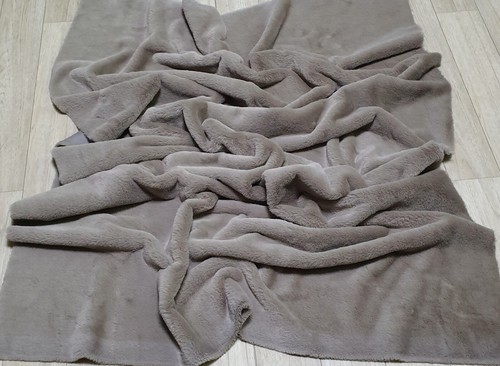 SOFT MINK FAUX FUR 10MM LONG HAIR LAMBY PLUSH DOLL CLOTH FABRIC SOLID MATTE 60"W - Picture 82 of 149