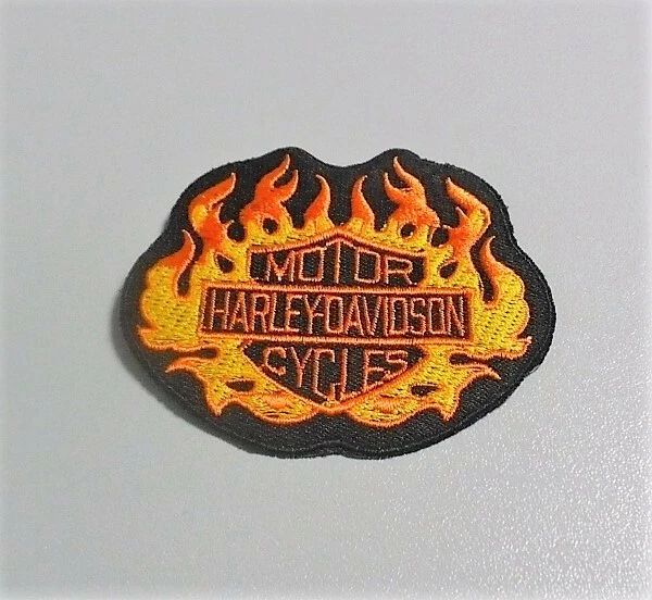 Toppa Harley-Davidson® Ricamata H-D Text - Harley-Davidson Legnano | Ufficiale - Foto 8