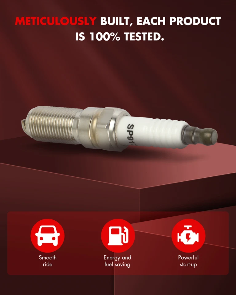 Juego de 4 bujías de iridio para Land Rover Discovery Sport 2015-2017 2,0 L L L4 Foto 2 de 4