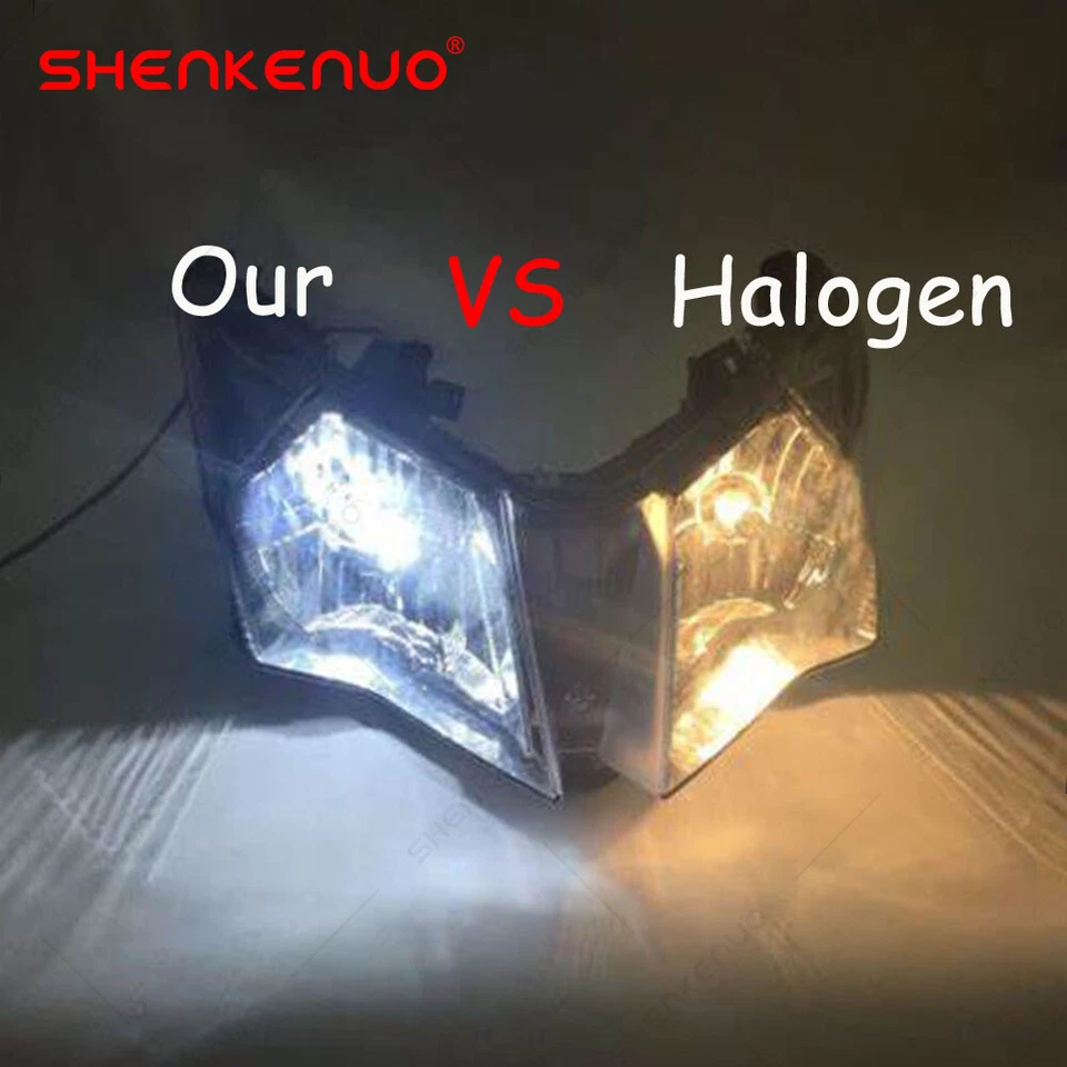 2 Bright LED Light Bulbs For Polaris Fusion 900: 2005-2006 Snowmobile headlight - Imagem 3 de 4