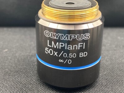 Olympus LMPlanFL 50x 0.50 BD Objective | eBay Olympus LMPlanFL 50x 0.50 BD Objective | eBay