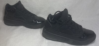 Nike Boys Jordan Max Aura 2 CN8094-005 Black Basketball Sneakers  Size 4.5Y A5